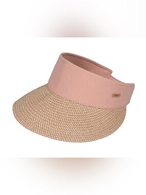 Barts Vesder Visor Linen Blend Dusty Pink Resortwear Sporty Chic